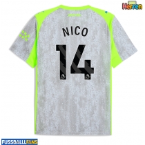 Manchester City Nico Gonzalez #14 3rd trikot 2025-26 Kurzarm